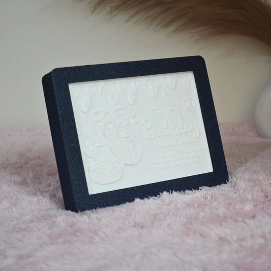 Personalized Birthday Photo Lithophane Frame For Him