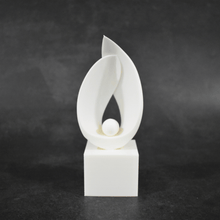 Blooming Seed - Contemporary Minimalist Abstract Sculpture