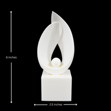 Blooming Seed - Contemporary Minimalist Abstract Sculpture