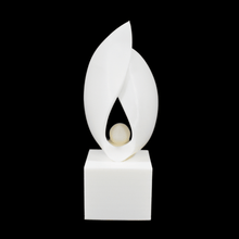 Blooming Seed - Contemporary Minimalist Abstract Sculpture